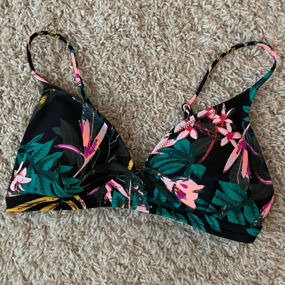 Floral bralette bikini